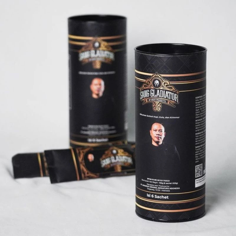 

Sang Gladiator - 1 Pack Kopi Sang Gladiator by Vicky Prasetyo Isi 6 Sachet