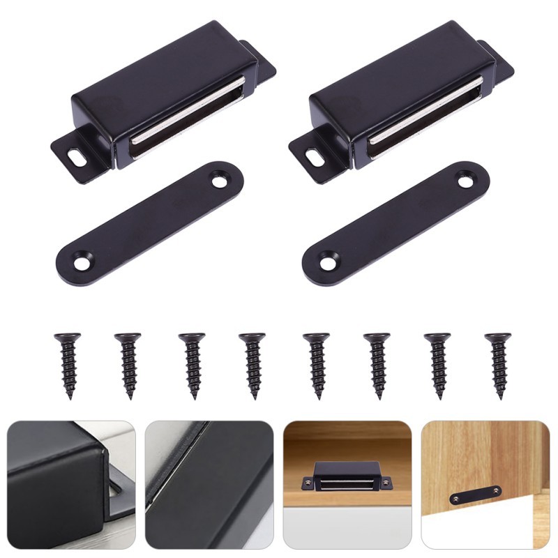 Kunci Pintu Magnet Kabinet Magnet Daya Isap Yang Kuat Magnet Pintu Magnet Pintu Kamar Mandi Penahan