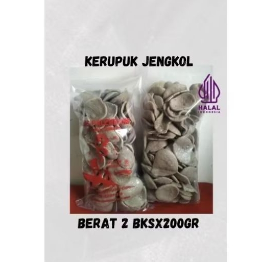 

kerupuk jengkol 2 bungkus berat 200gr/kemasan