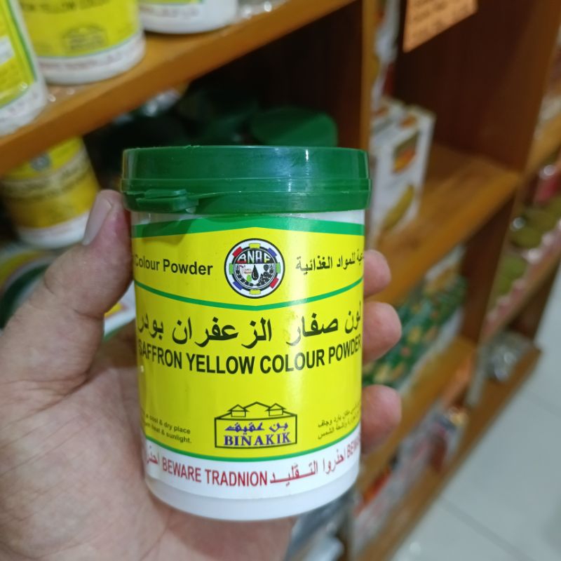 

PEWARNA SAFFRON KUNING BIN AKIK IMPOR DARI INDIA 100GRAM