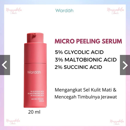 WARDAH MICRO PEELING SERUM 20ML-SERUM EXFOLIASI WAJAH