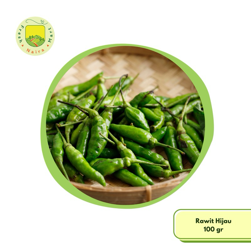 

Cabe Rawit Hijau 100 gr
