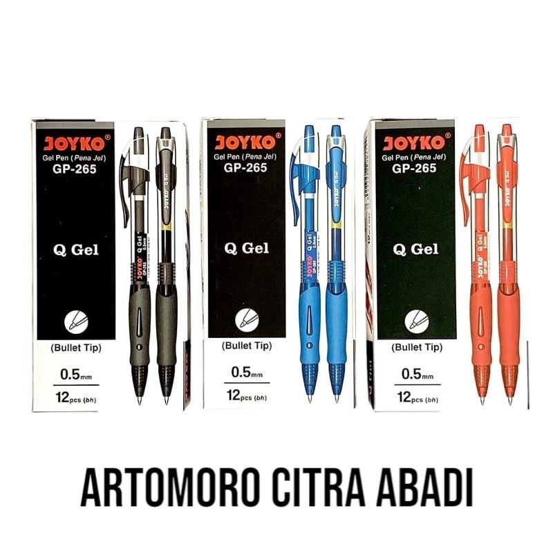 

Pulpen Gel JOYKO Pen GP-265 Q 0.5mm | Bolpen Gel JOYKO Murah