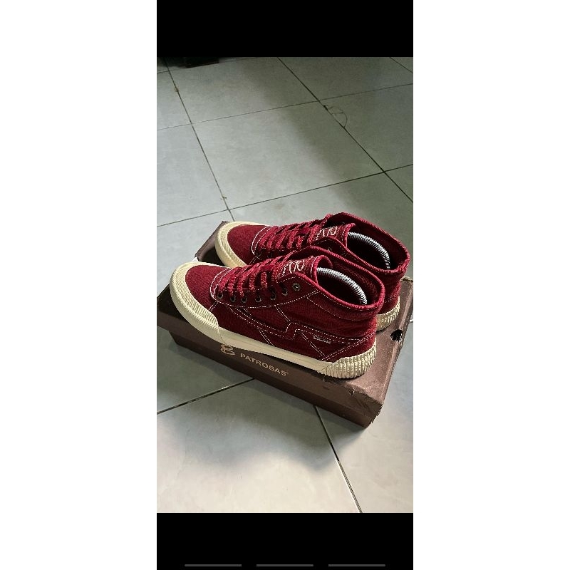 Patrobas Equip High Maroon Preloved