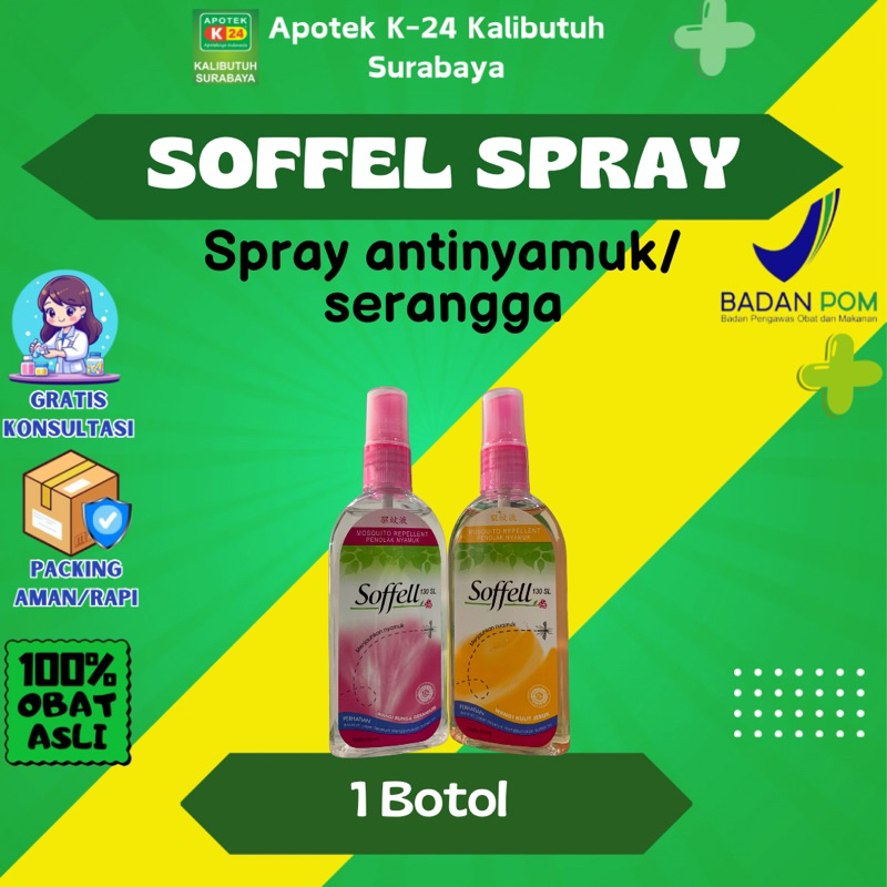Soffel Spray 80ml spray antinyamuk