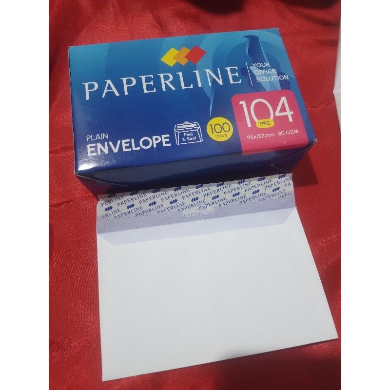 

Amplop Paperline Ukuran Sedang 15 X 10 Cm Isi 1 Lusin 12 Pcs