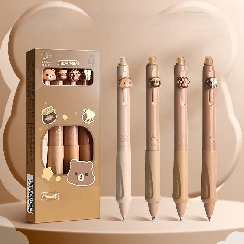 

CLIPPY PULPEN TINTA HITAM ISI 4/ CUTE BALLPOINT