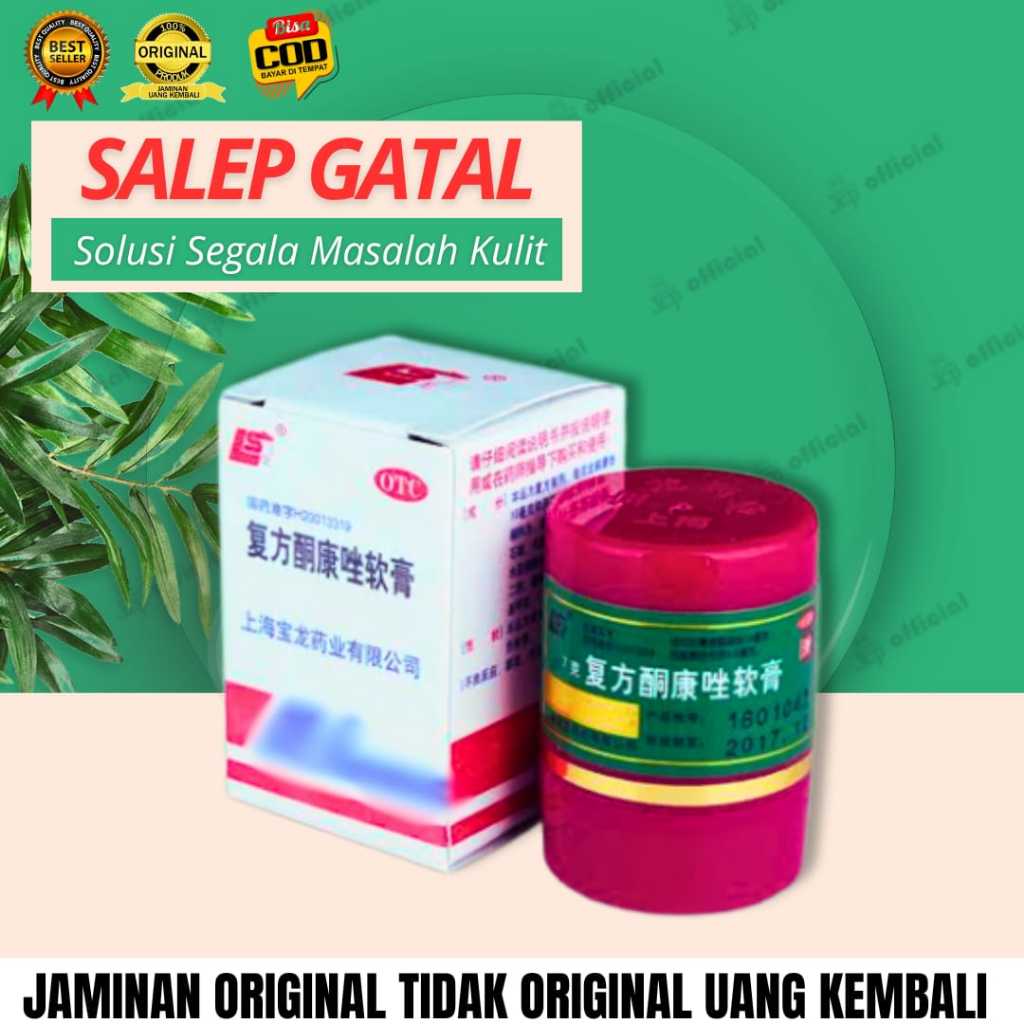 (2 PCS) Salep Gatal Original 100% Asli Menghilangkan Gatal Jamur Eksim Salep Luka dan Penghilang Bek
