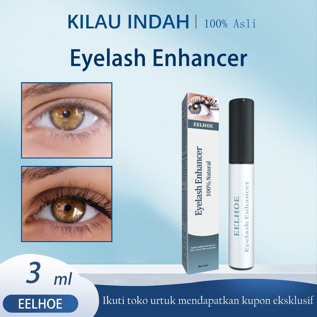 EELHOE Serum Penumbuh Bulu Mata3ml Cairan Pertumbuhan Bulu Mata Eyelash Extension|Mengeriting Bulu M
