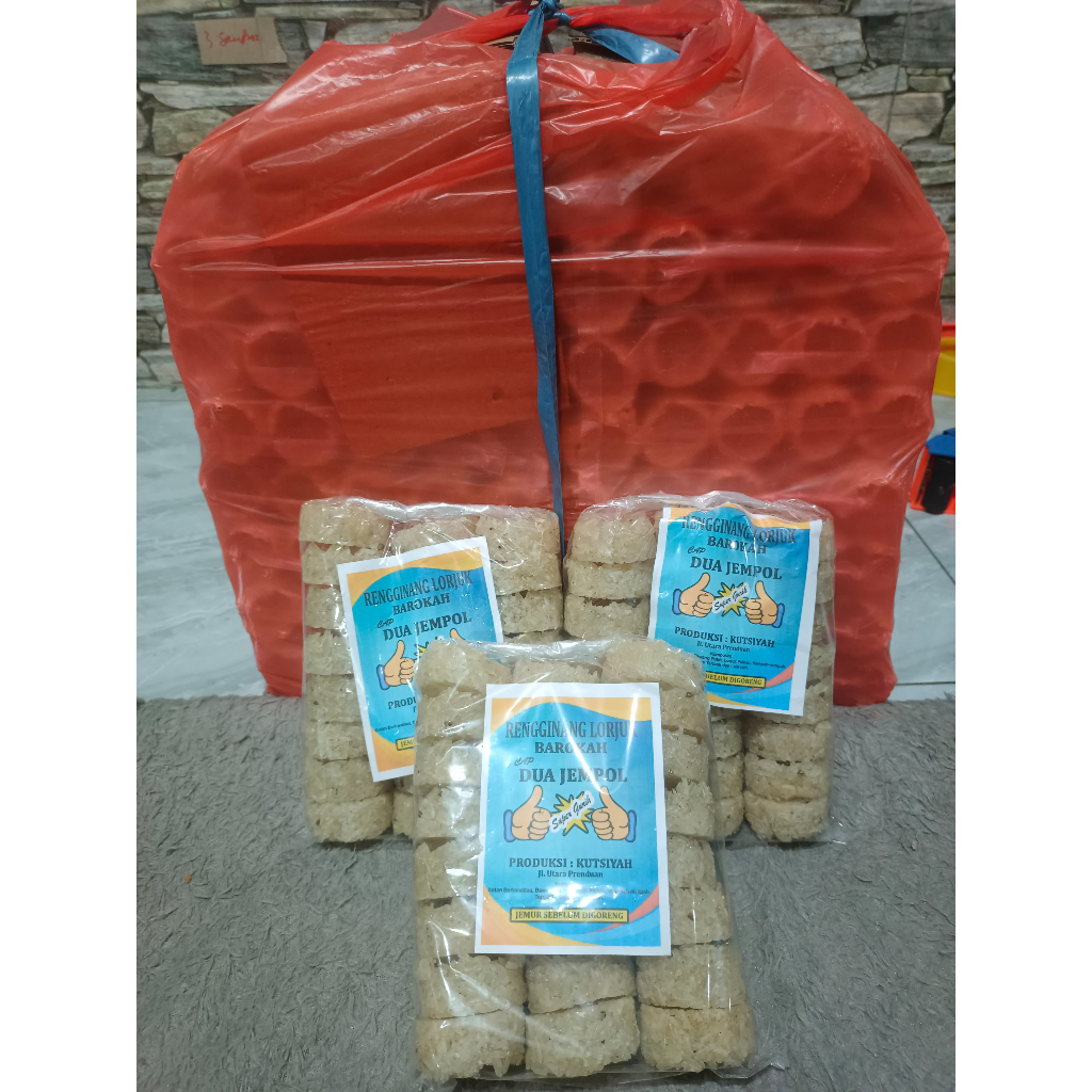 

Ukf5Pc6F4H (Kuliner.Kita) Rengginang Lorjuk Mentah Mini Isi 40 Pcs Lebih Gurih (Free Bubble)