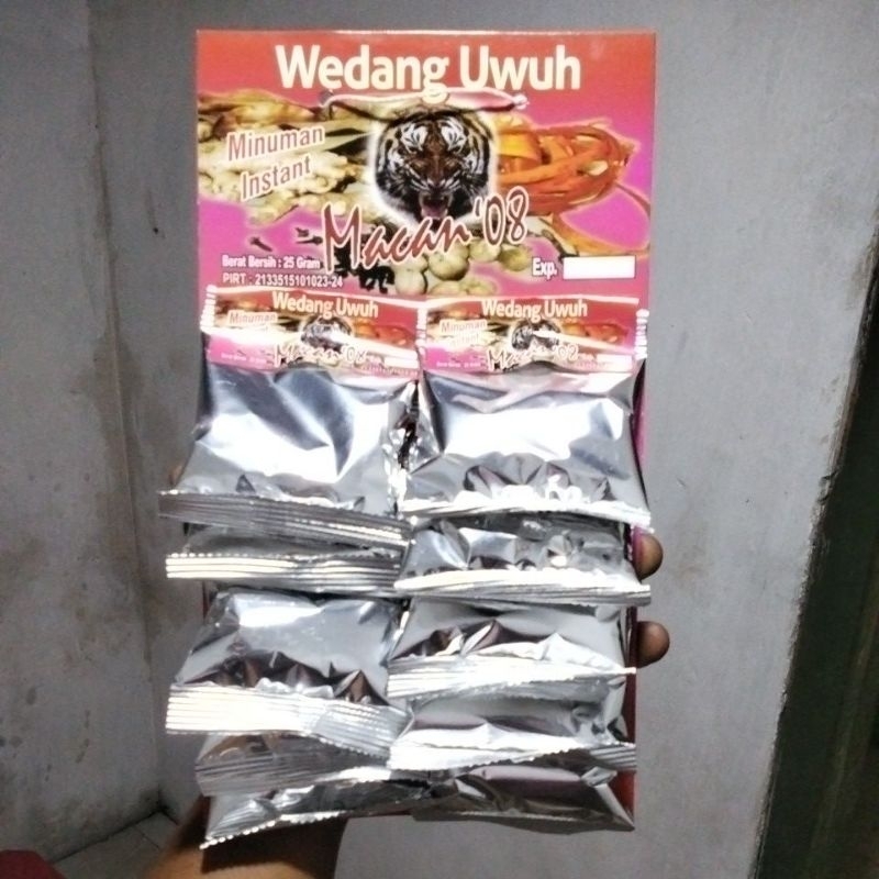 

WEDANG UWUH MACAN08 1 hanger isi 10 pcs