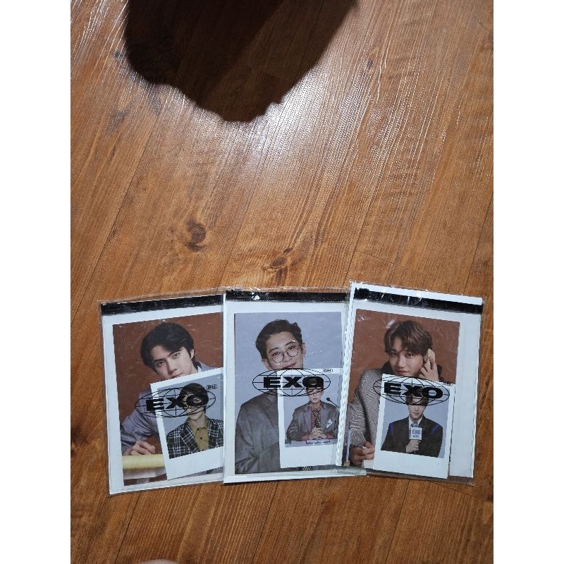 EXO sg21 season's greetings 2021 photopack no pc sehun chanyeol kai osh pcy jongin official pp postc