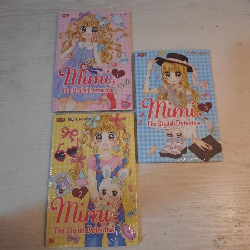 [ TAKE ALL ] Dapat 3 Komik Mimi The Stylish Detective by Fujita Hasumi Volume 1 2 3 Penerbit M & C| 