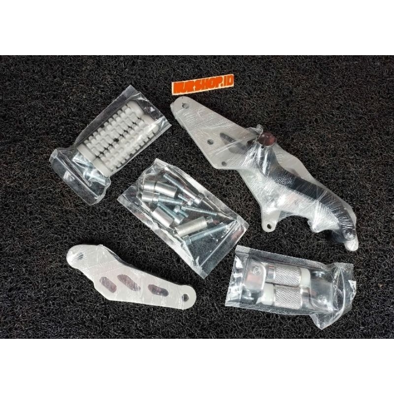 underbone custem depan belakang bahan tebal bonus selang rem panjang bekas pemakaian Suzuki Satria F