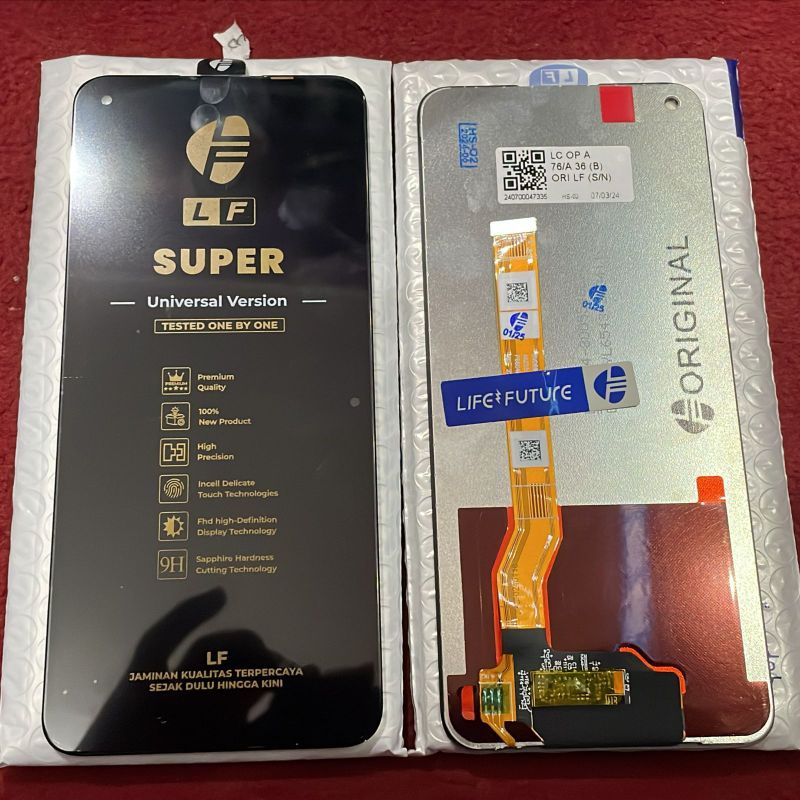 LCD OPPO A76 A36 ORI LF/SUPER LF