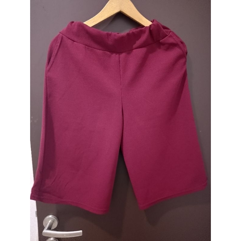 Celana Midi Kulot / Kulot Preloved