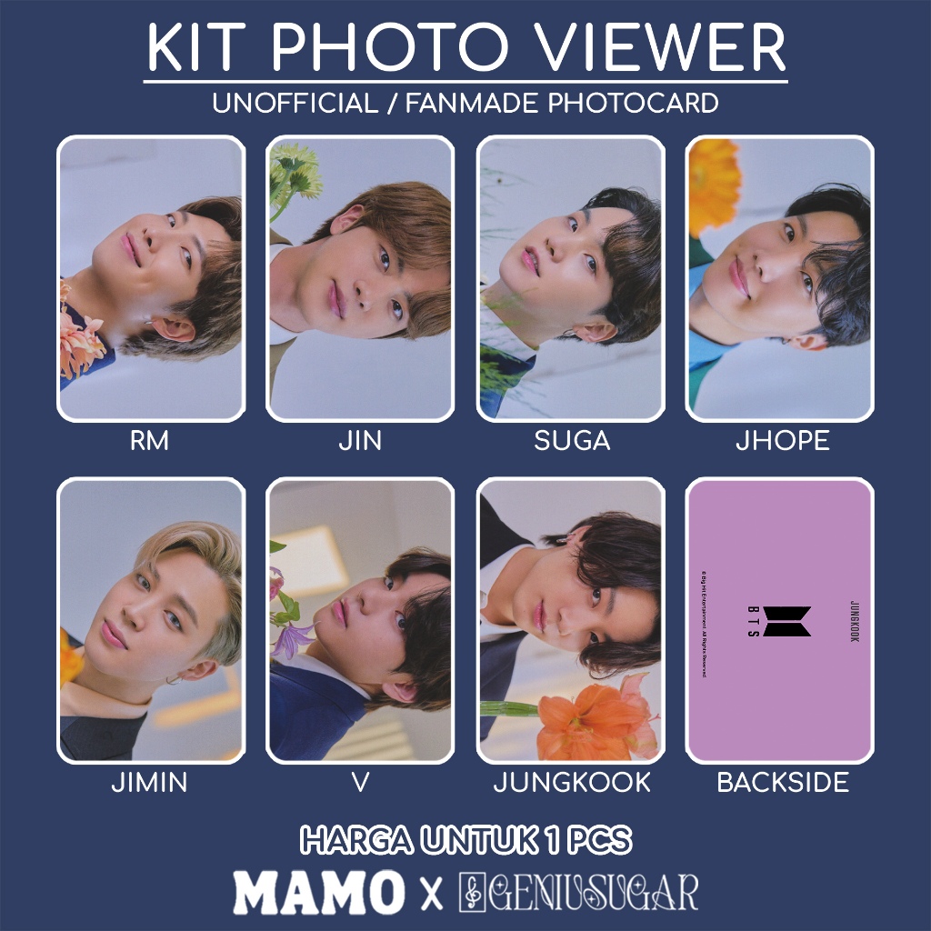 [MAMO] BTS - KIT PHOTO VIEWER PHOTOCARD FANMADE
