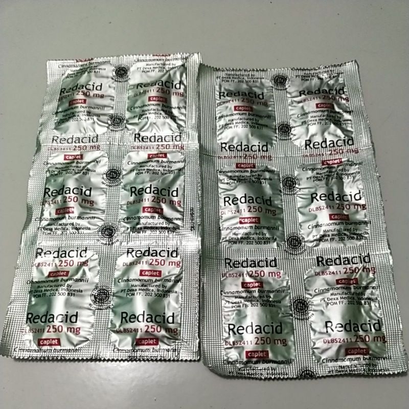 Redacid 250mg / strip