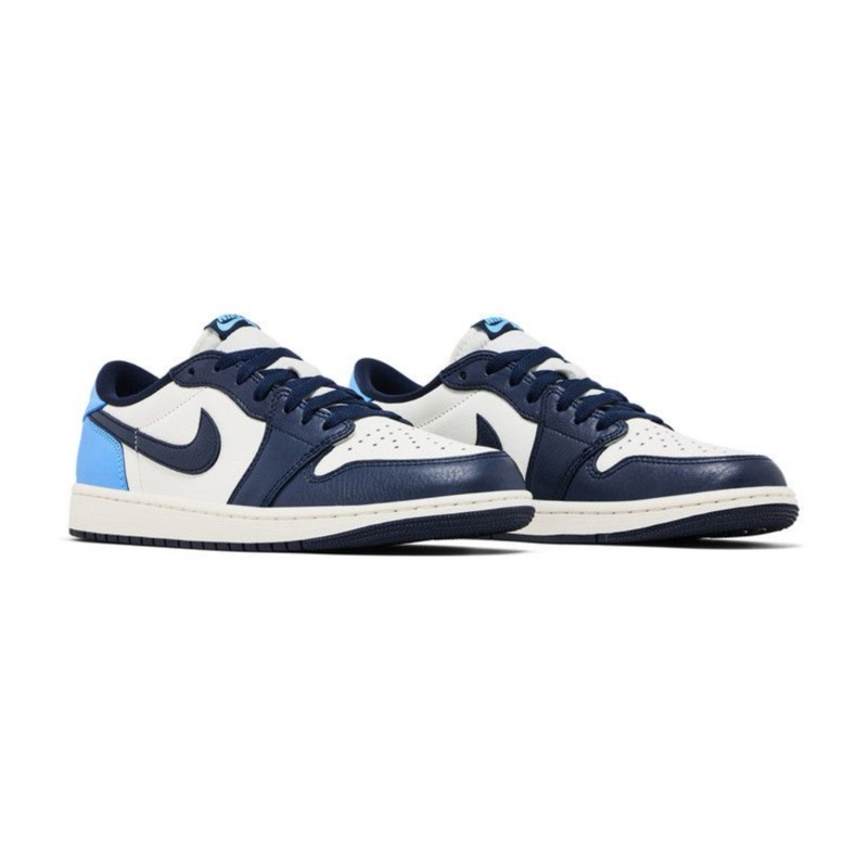 Air Jordan 1 Retro Low OG UNC Obsidian (100% Original Resmi)