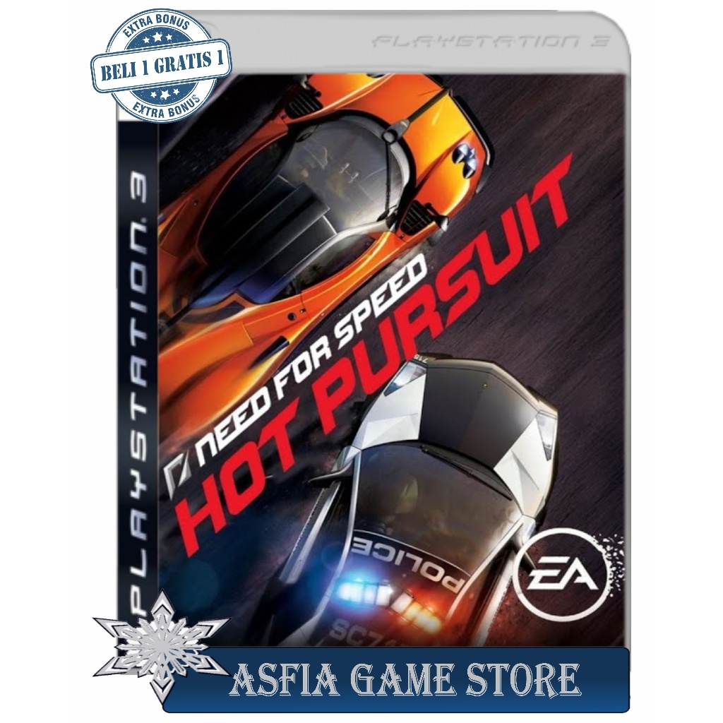 NEED FOR SPEED HOT PURSUIT DVD Kaset Game PS3 PKG CFW HEN MULTIMAN