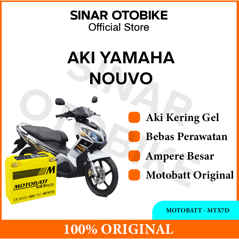 AKI NOUVO MOTOBATT - MTX7D