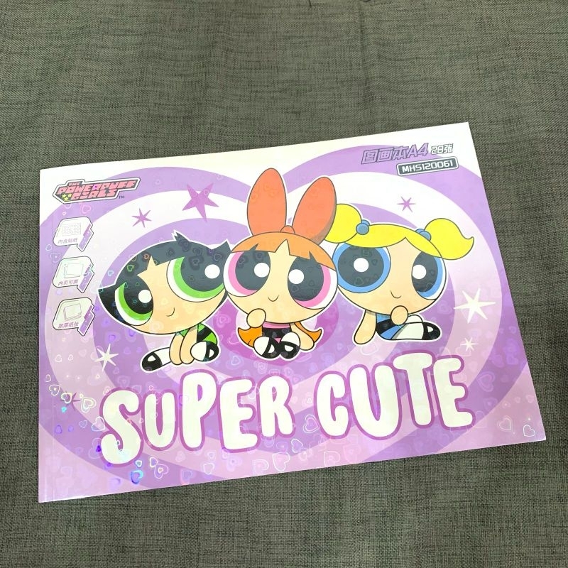 

Sketch Book / buku Gambar The PowerPuff Girls Super Cute