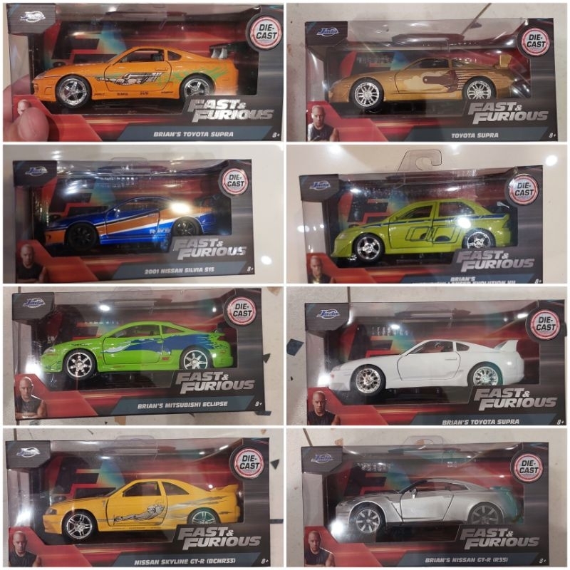 Jada Toys Fast and Furious PROMO bisa Pilih 1/32