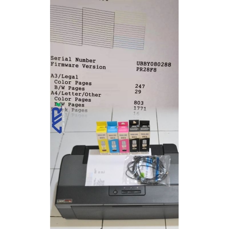 PRINTER EPSON L1300 SECOND LIKE NEW