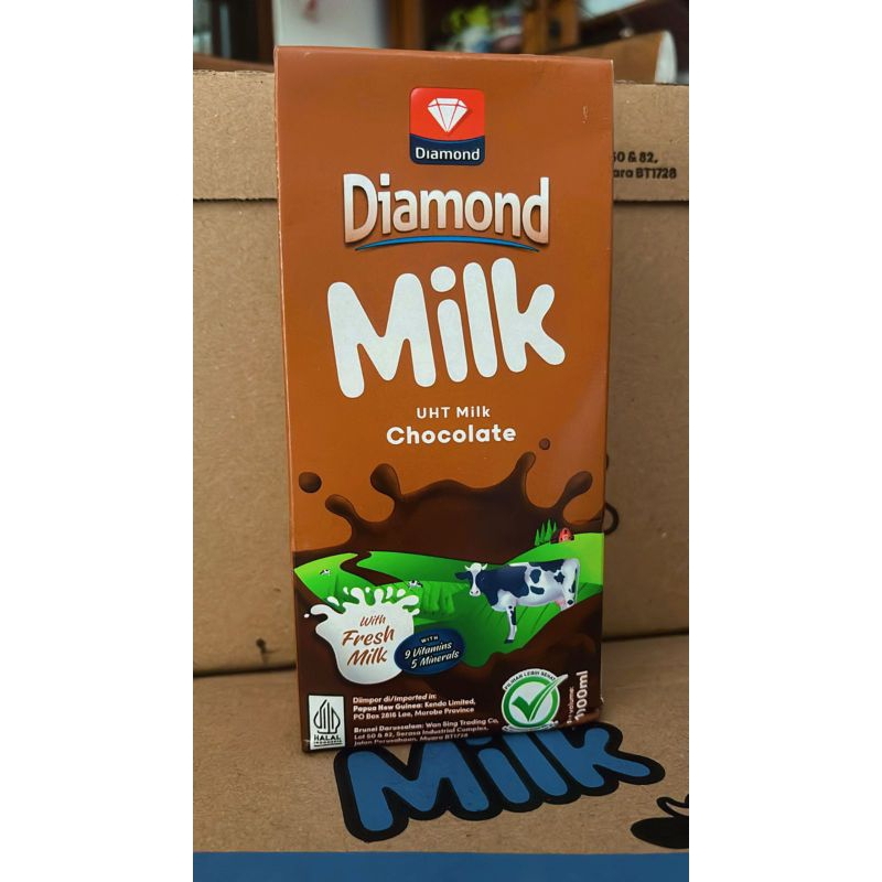 

Diamond Milk Susu UHT Chocolate 1 L