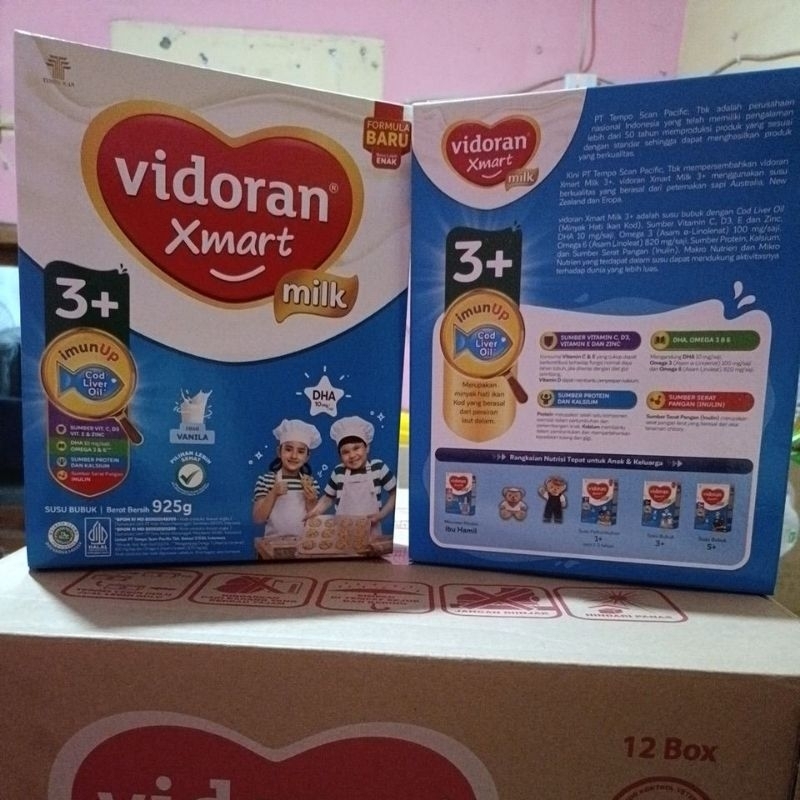 

vidoran xmart 3+ vanila 925gr