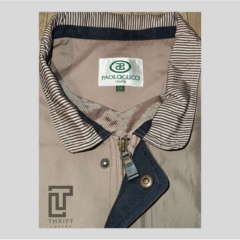 Paolo Gucci Vintage Coach Jaket Work Jaket