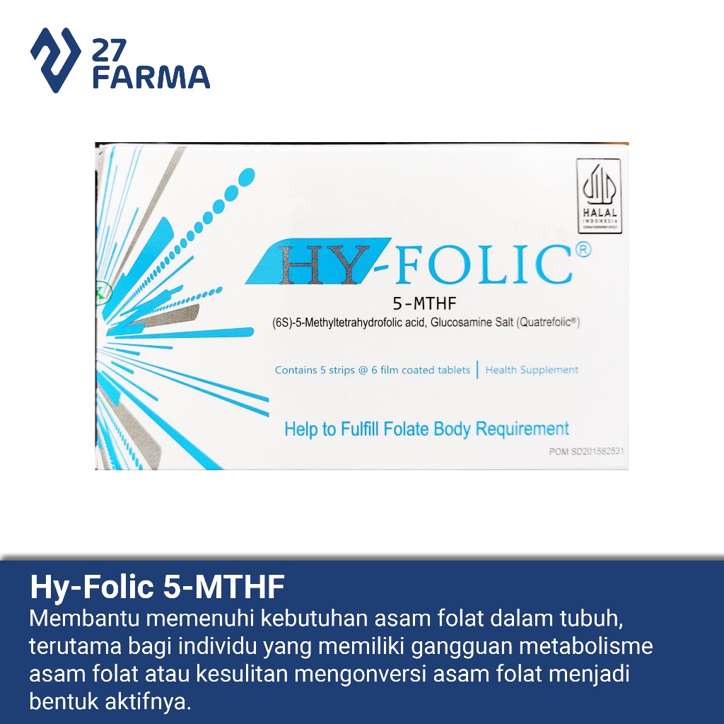 Hy-Folic 5-MTHF @ 1 Strip
