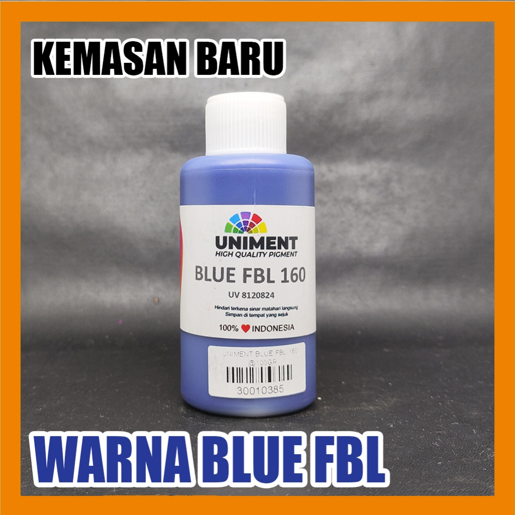 

Pigment Warna Sablon atau Biang Warna Blue FBL 100ml