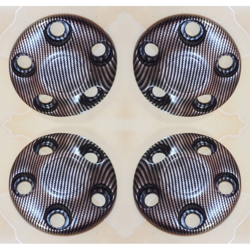 Center Dop Karbon Velg Kaleng PCD 5 x 114