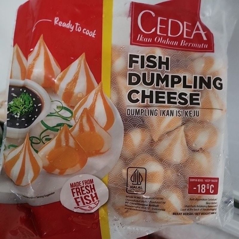 

CEDEA FISH DUMPLING CHEESE 500gr
