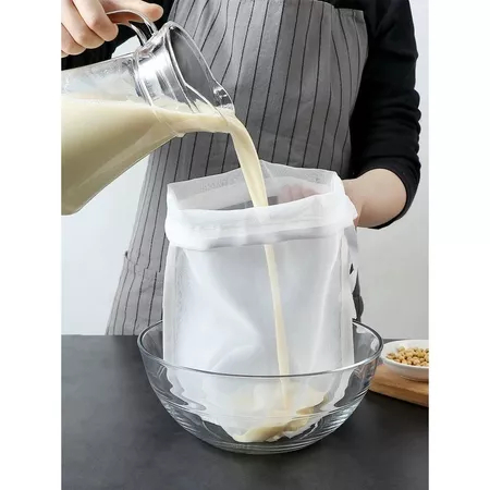 Kain Saringan Susu Kedelai Nilon Serut Reusable Mesh / Kain Saringan Susu Kedelai