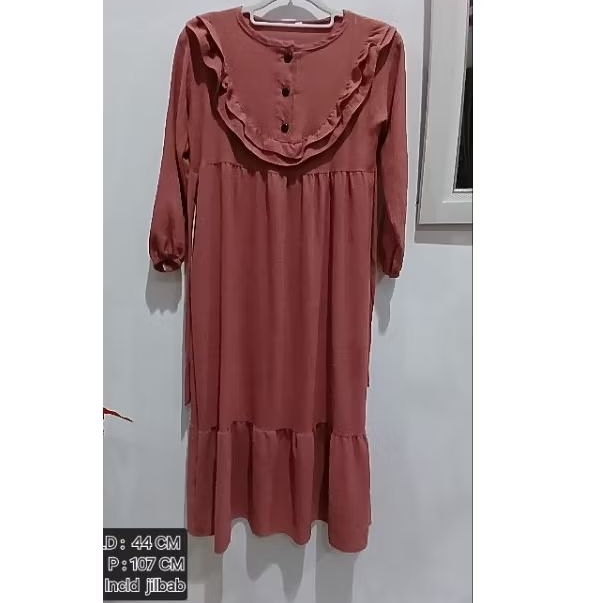 baju muslim anak perempuan/baju gamis anak perempuan/baju anak remaja umur 9-15 tahun/ baju gamis se