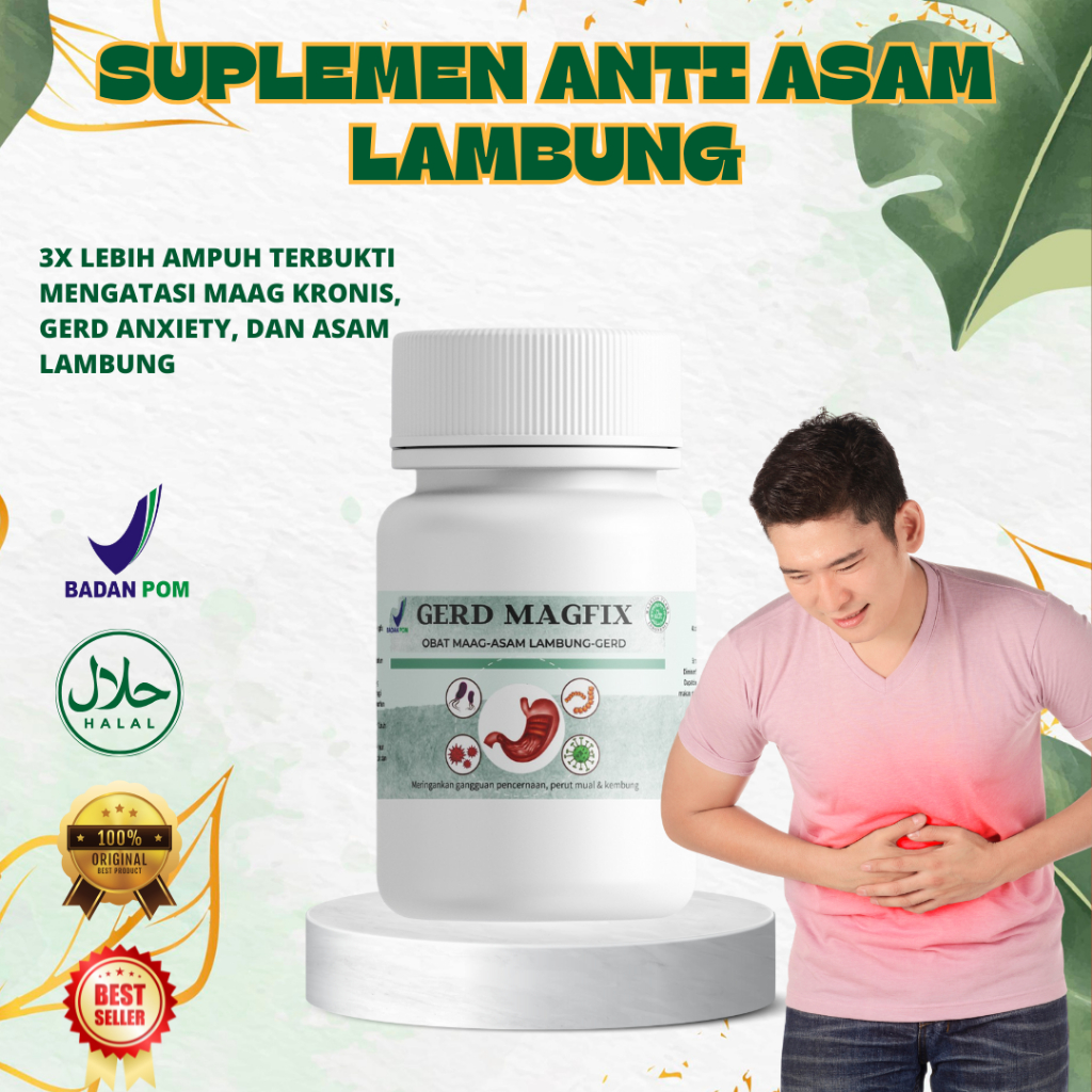 Gerd Magfix Obat Maag Paling Ampuh untuk Atasi Asam Lambung dan Tukak Lambung Tanpa Efek Samping