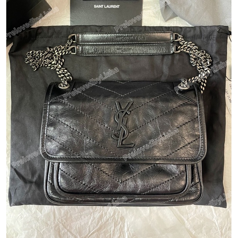 Preloved YSL NIKI baby original YSL NIKI small second preloved YSL niki bag Preloved yves saint laur