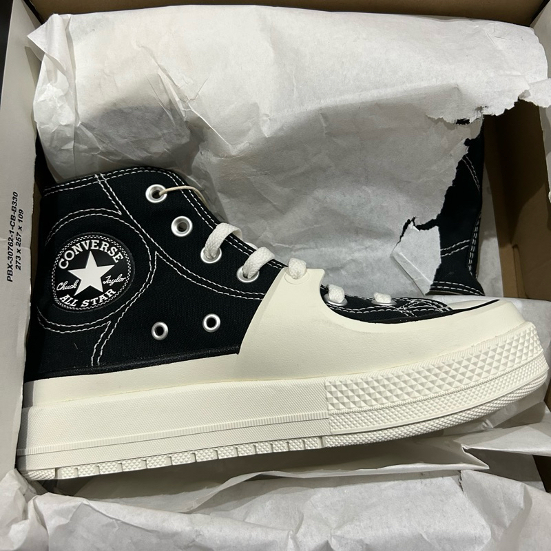 Pelunasan Sepatu Converse CTAS Construct Hi Black