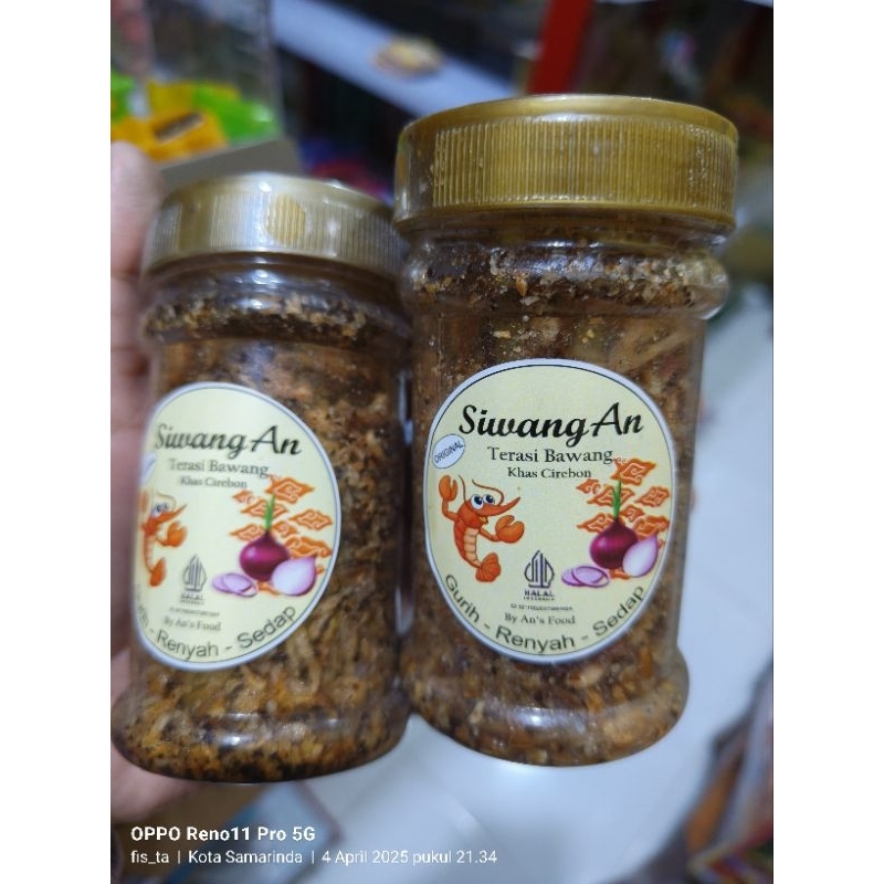 

bawang goreng terasi khas Cirebon renyah gurih