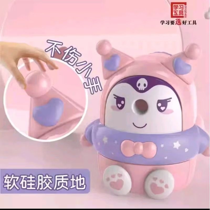 

Serutan Pencil/ Rautan Pensil/Sharpener Kuromi/Rautan Putar Kuromi