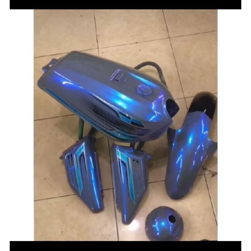 cat nardo grey efek blue