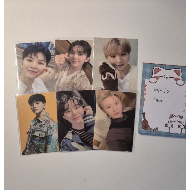 [BOOKED] PC SEVENTEEN WOOZI 우지 BUNDLE TC RUBY 23