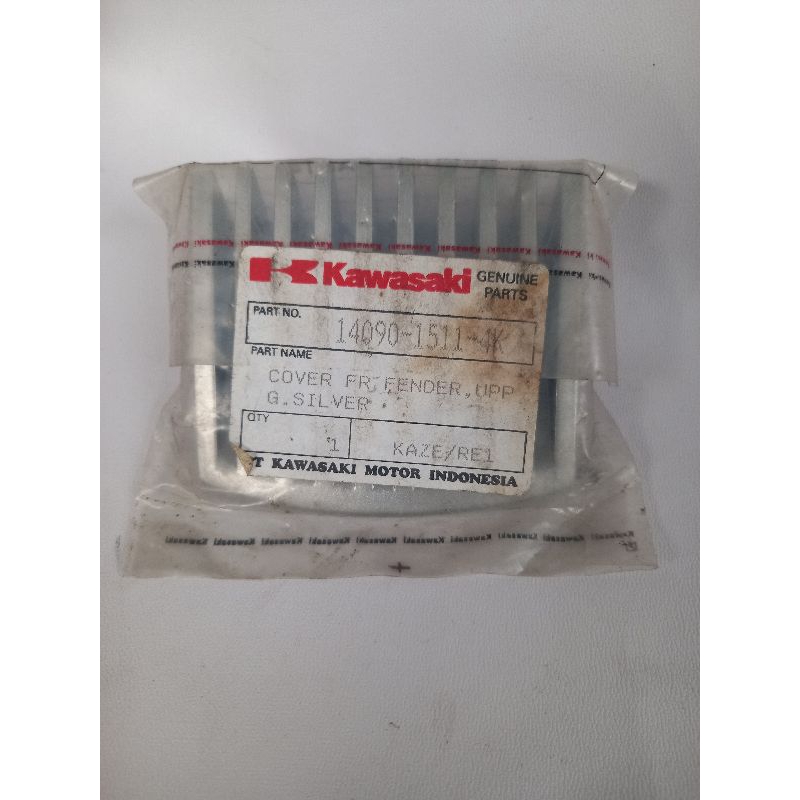 cover tutup spakbor atas kawasaki kaze original