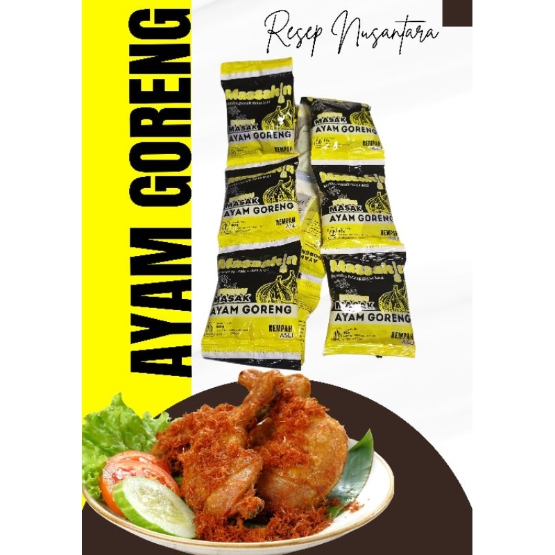 

bumbu Ayam Goreng 50gr massakin