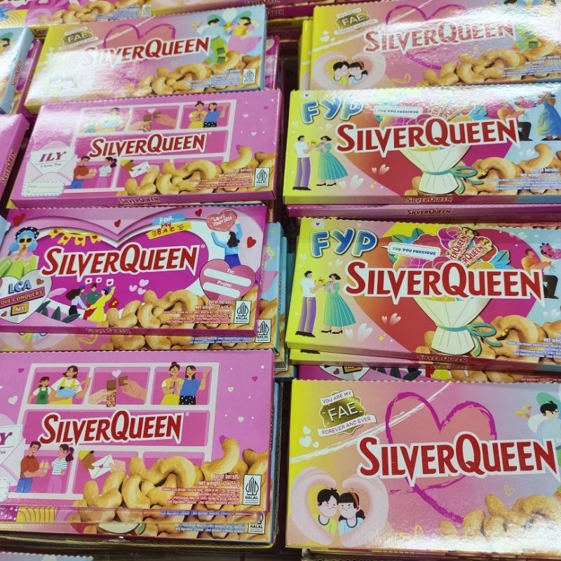 

Silver queen beli1gratis1 isi 2x55gram exp feb 2026