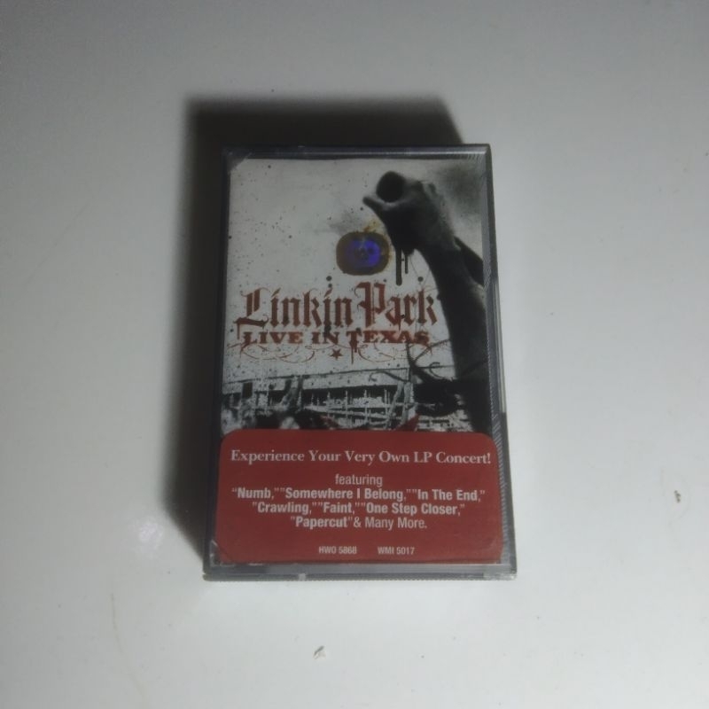kaset pita Linkin park - live in texas