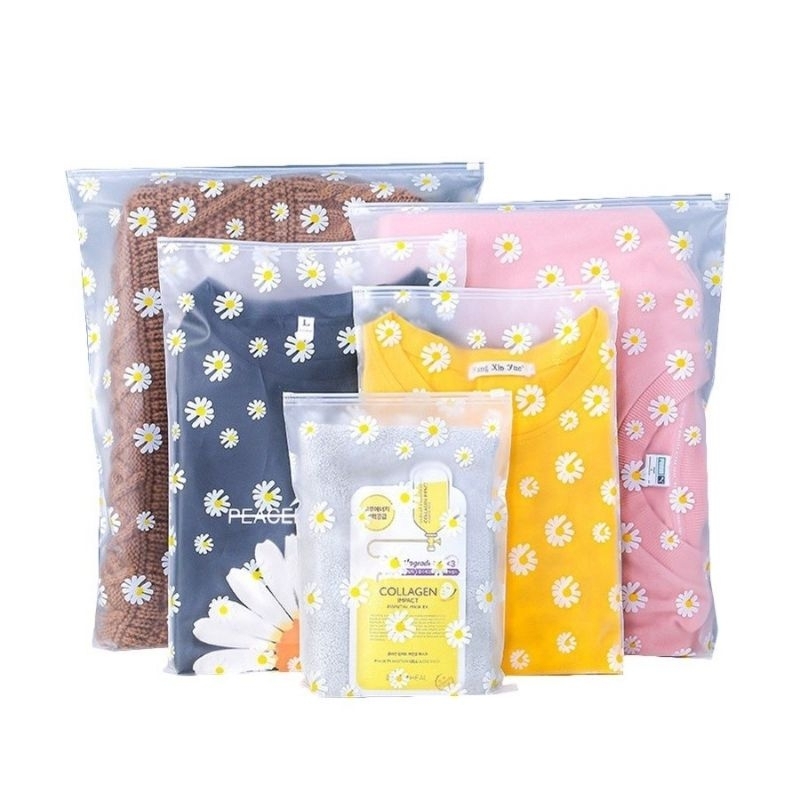 Zipper Lock Pouch Travel Organizer Travel Tempat Baju Serbaguna Zipper Lock Lucu Murah