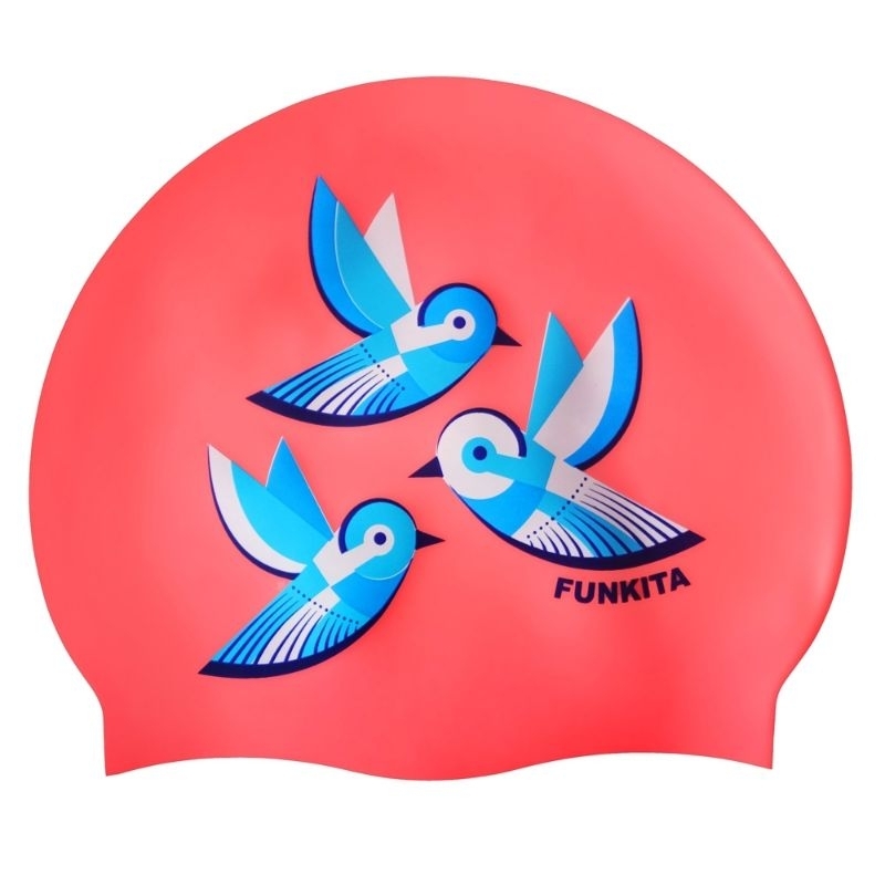 FUNKITA FUNKY TRUNKS SILICONE SWIM CAP  -  TOPI RENANG FUNKITA FUNKY TRUNK
